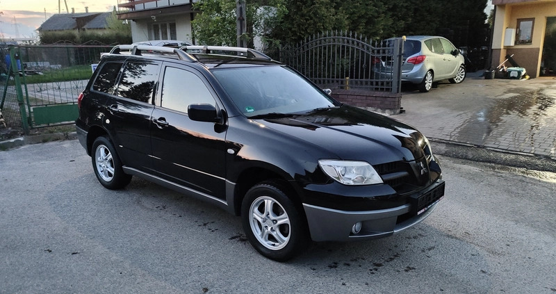 Mitsubishi Outlander cena 16999 przebieg: 173000, rok produkcji 2007 z Koziegłowy małe 466